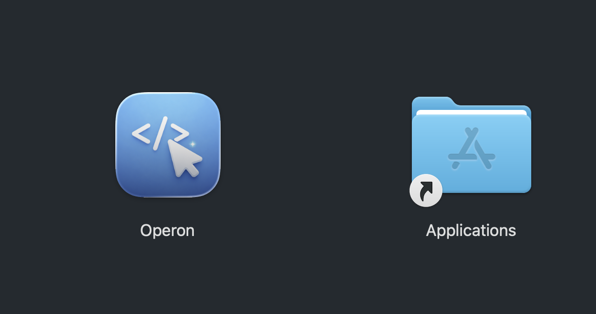 Operon DMG installer