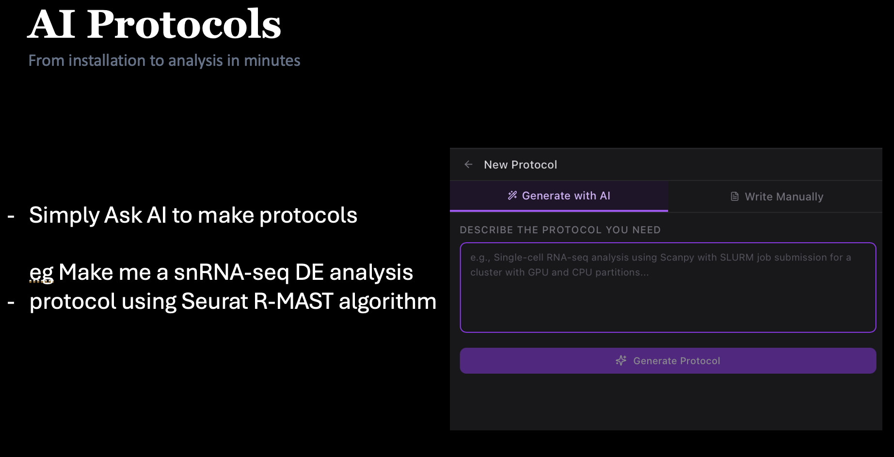 Import an existing Snakemake or Nextflow pipeline
