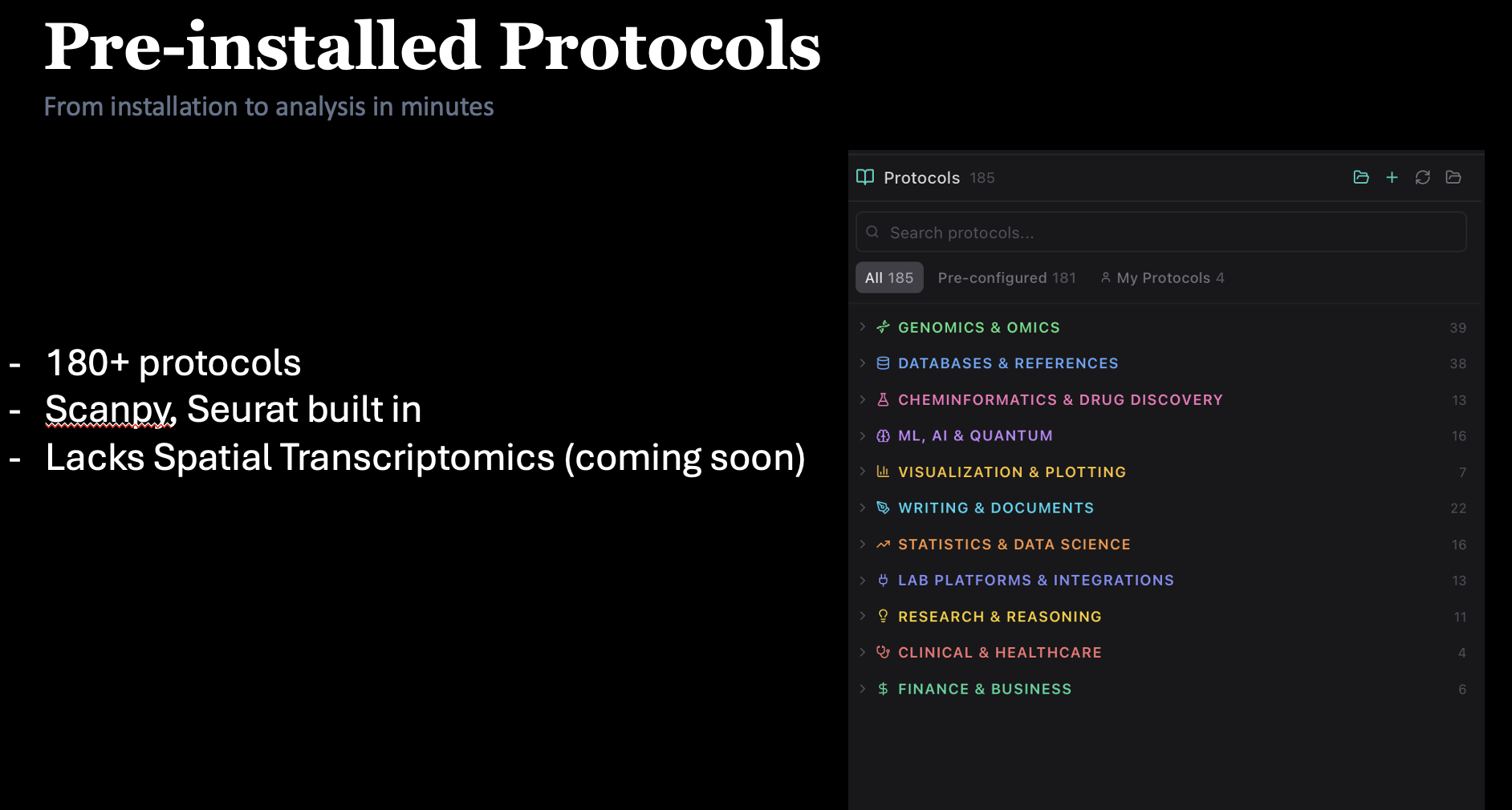 Run the protocol on a new project